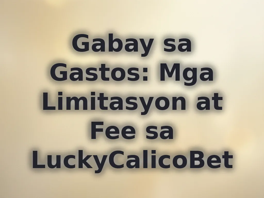 Gabay sa Gastos